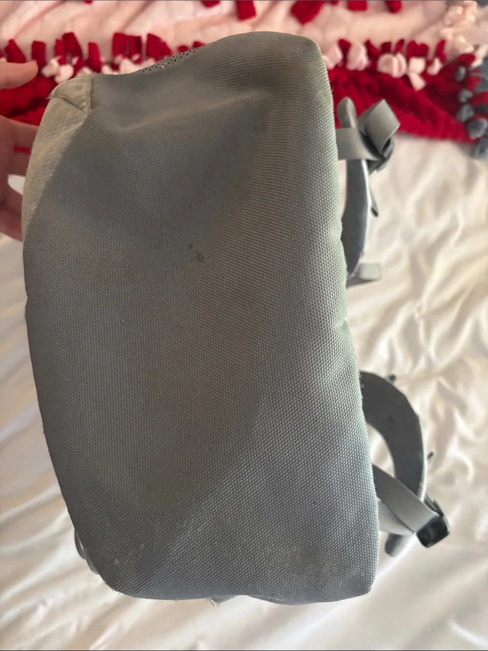 The North Face light gray